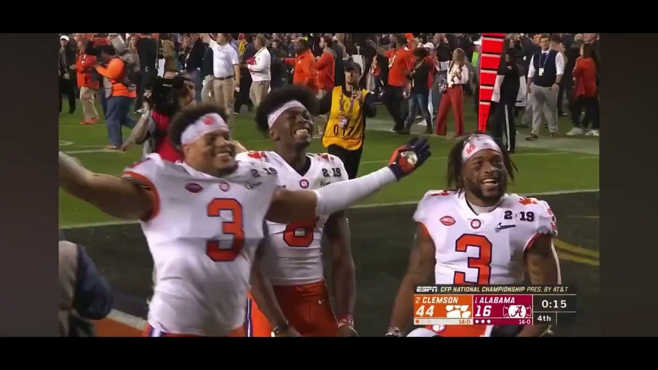 The Final Seconds of the College Football Playoff National Championship(2015-2026)