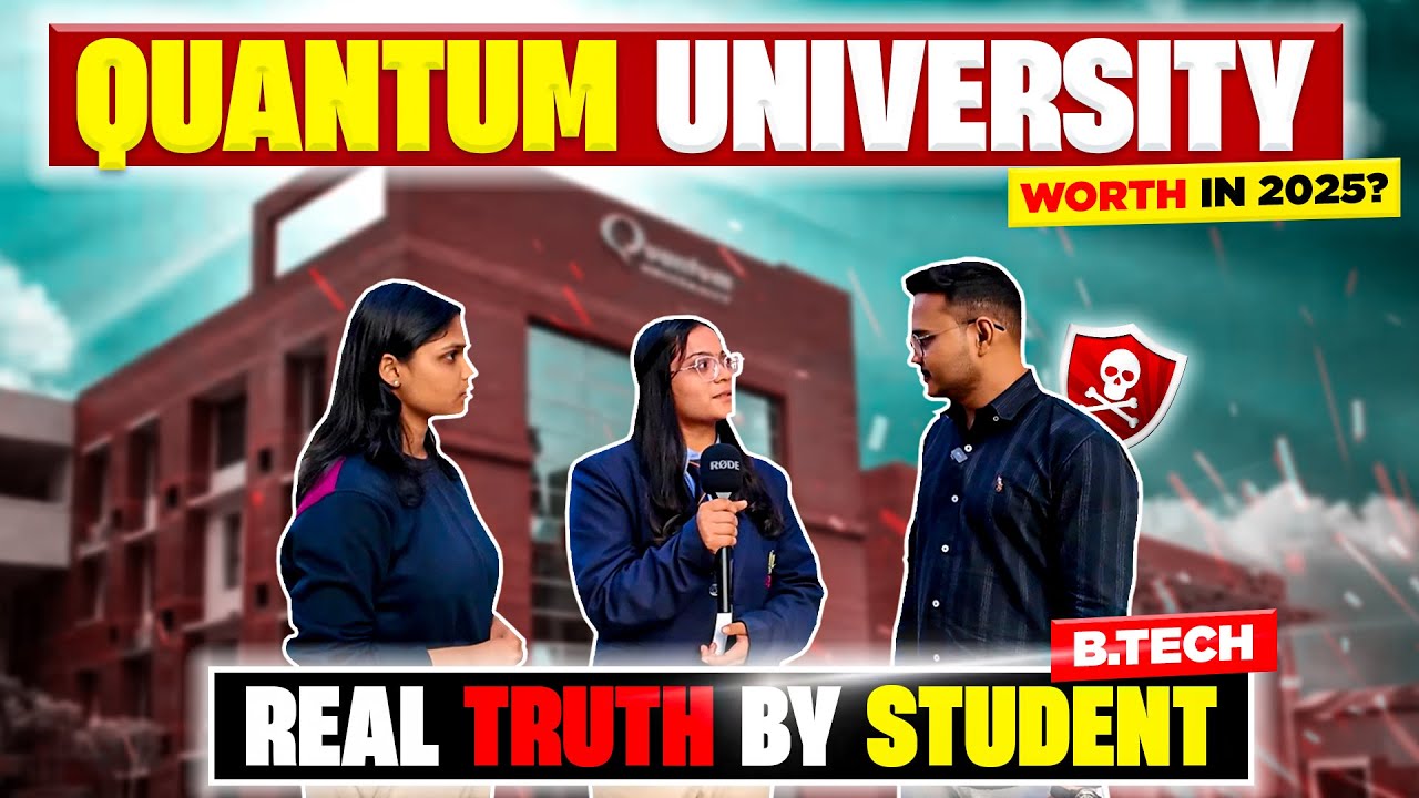 Quantum University Review 🤯| Quantum University BTech Students Review 🤬| Campus Tour | Admission