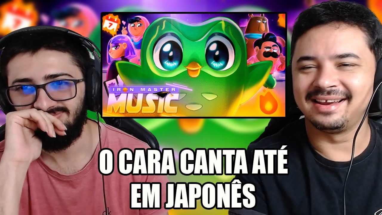 Ofensiva | Duolingo Anime | Iron Master | REACT
