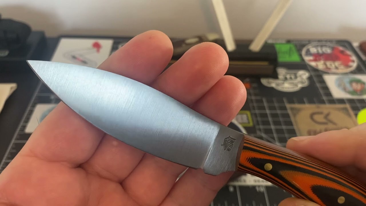 Shoutout to Last Chance Knives… fixed blade Friday LT wright Sm Northern Hunter AEBL steel😊