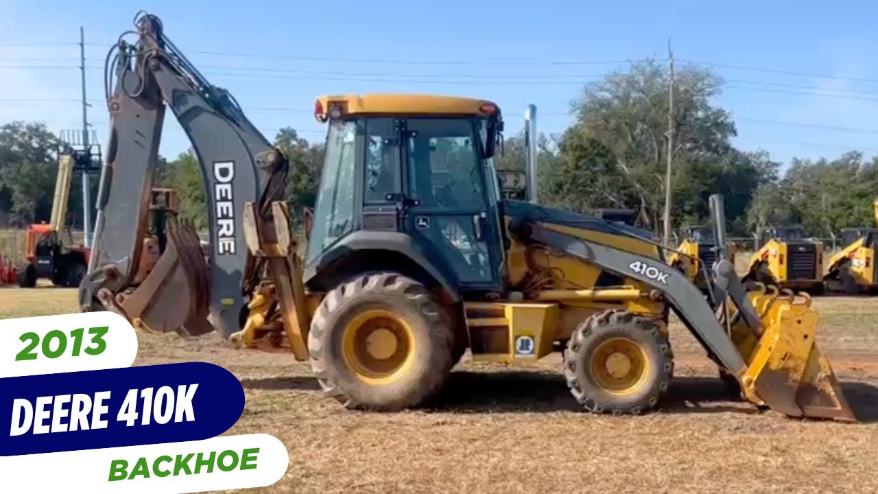 2013 John Deere 410K Backhoe