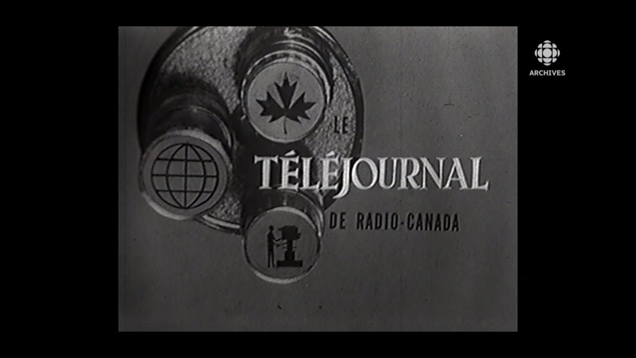 En mars 1954, première diffusion du Téléjournal de Radio-Canada