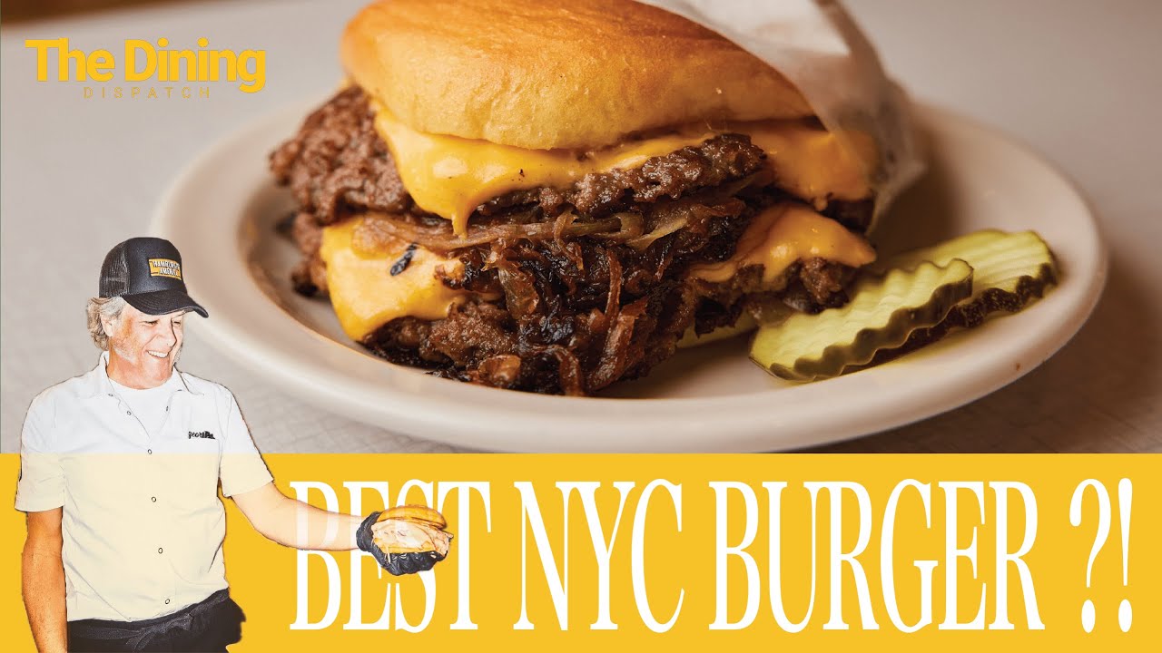 The Best Burger in NYC ! ft. George Motz