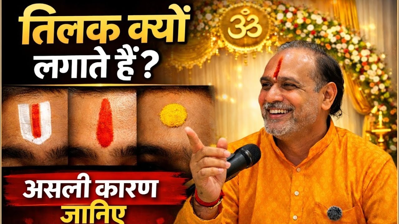 तिलक क्यों लगाते हैं? | तिलक लगाने का असली कारण जानिए | सनातन धर्म रहस्य