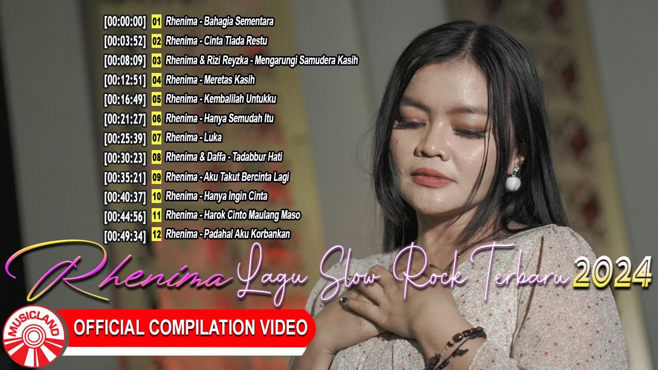 Rhenima - Lagu Slow Rock Terbaru 2024 Enak Didengar [Official Compilation Video HD]