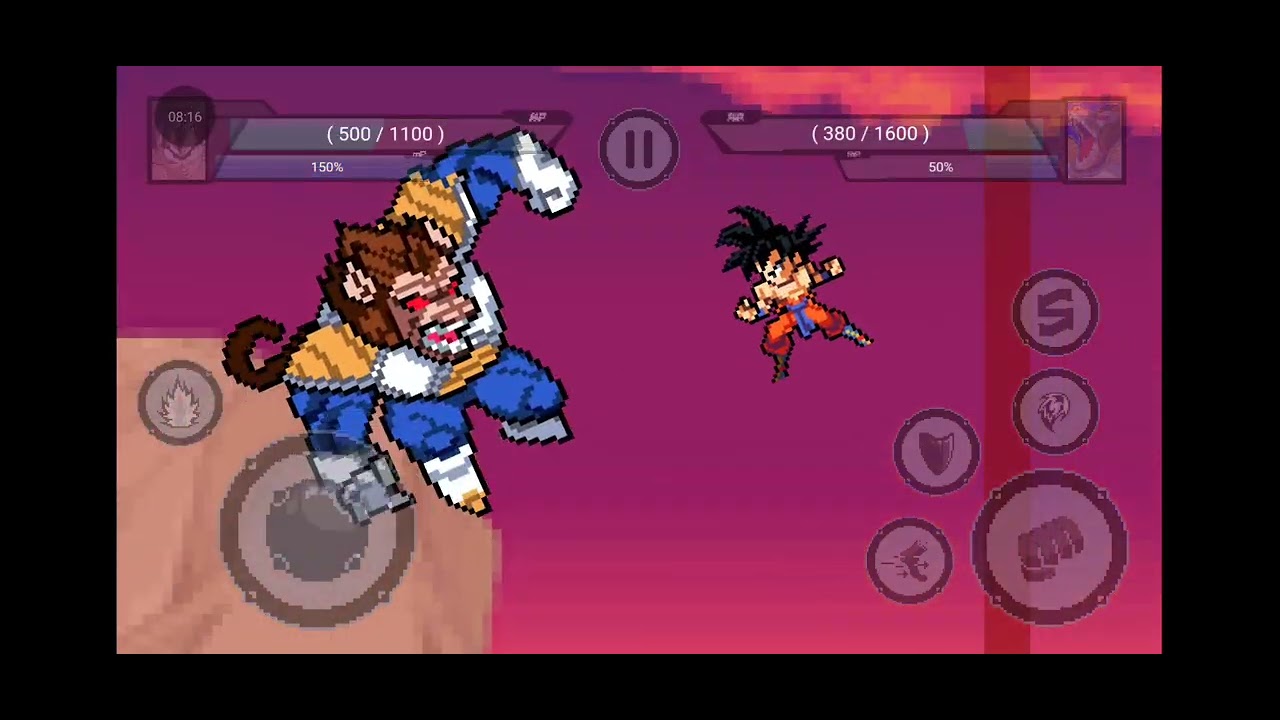 dragon ball z versão jogo capitulo final (saga Sayajin)