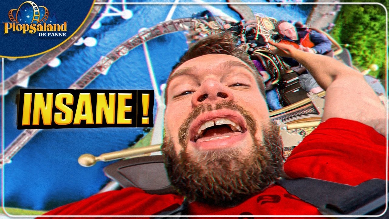 WE RODE THE MOST INSANE ROLLER COASTER IN EUROPE!