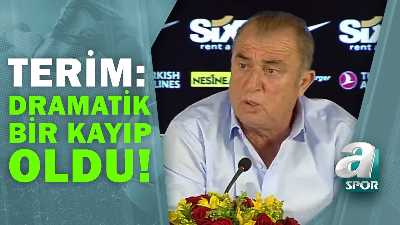 Galatasaray 3 - 1 Y. Malatyaspor Fatih Terim Maç Sonu Basın Toplantısı Düzenledi / A Spor