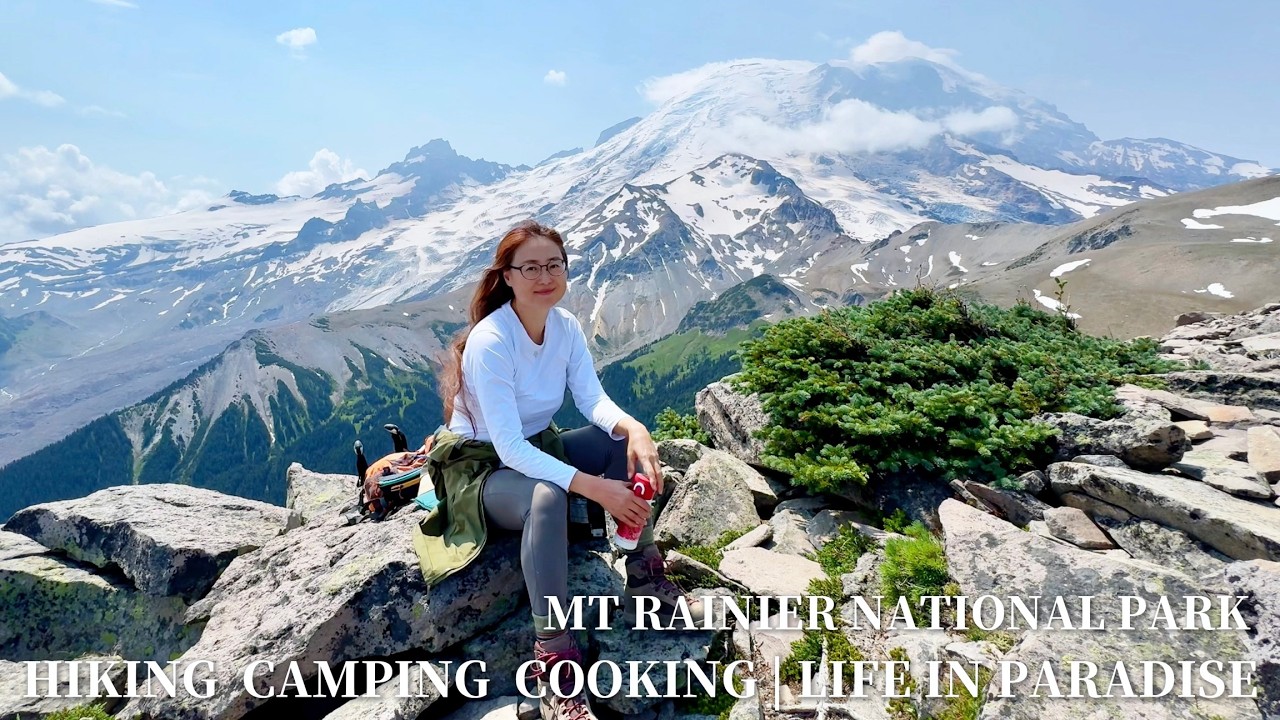 RVlog｜雷尼尔山国家公园｜徒步 宿营 美食｜我生活在人间天堂