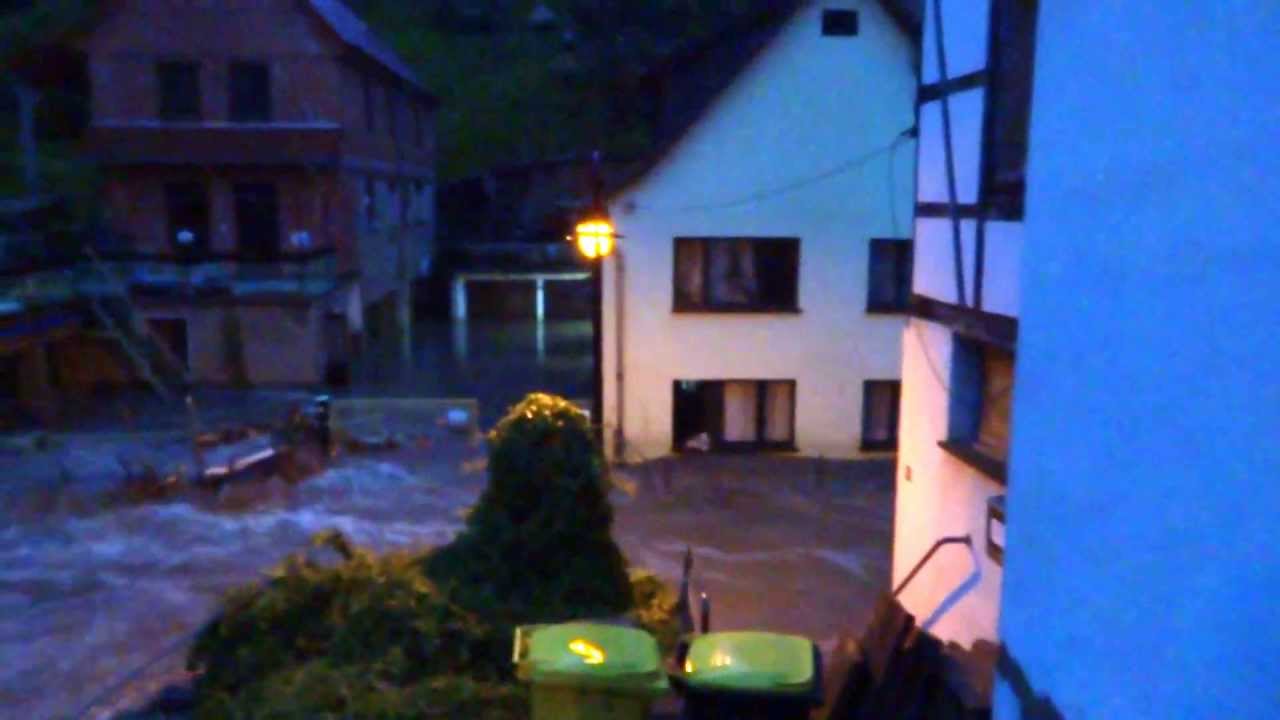 Hochwasser Stadtroda Weiherstrasse 5/2013