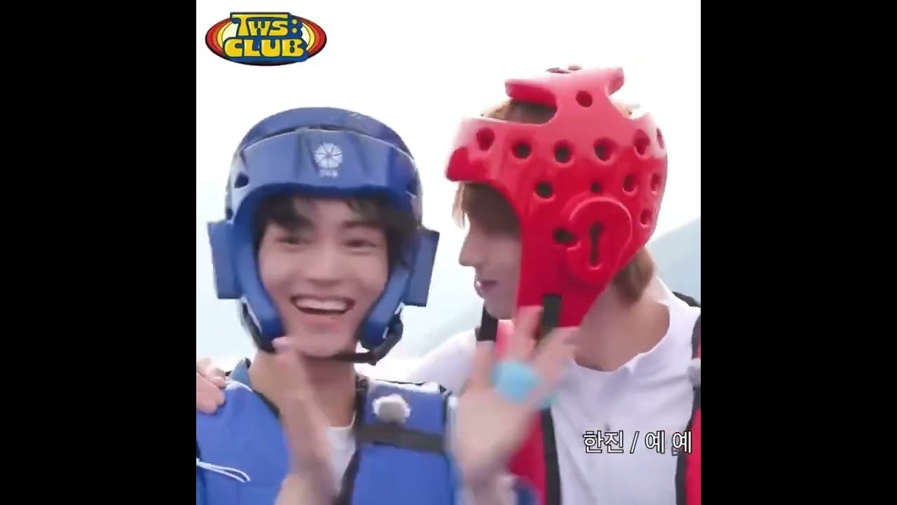 TWS takes good care of Hanjin🫶💙💙 #tws #jihoon
