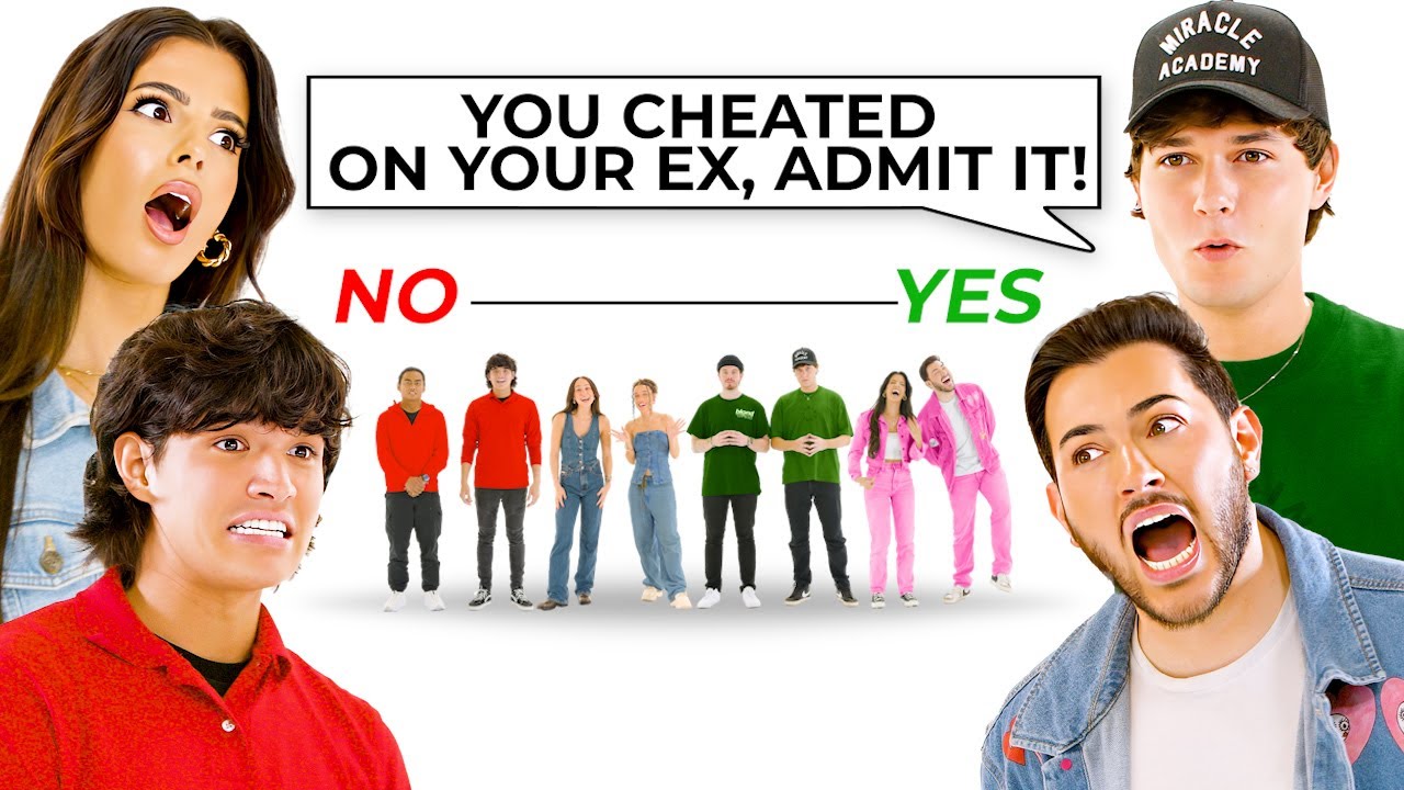 Influencers Admit Who's Cheated