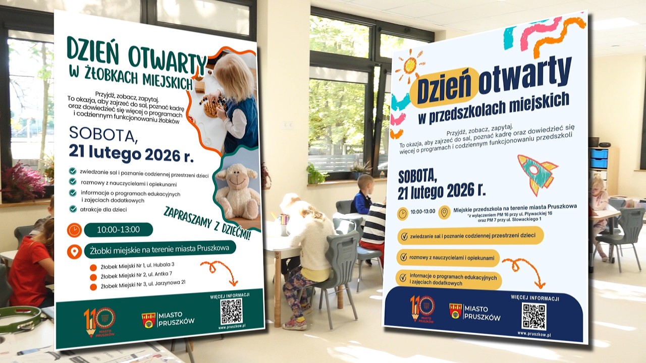 Rekrutacja do pruszkowskich żłobków i przedszkoli
