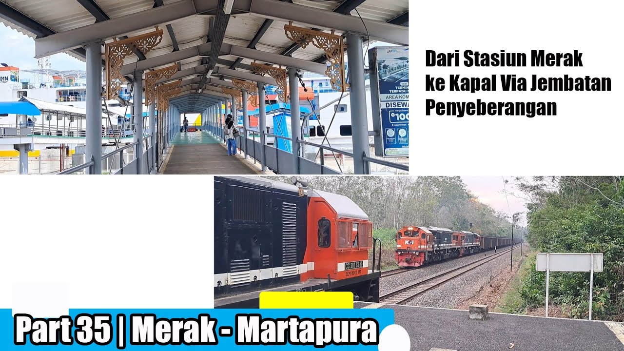 Part 35 | Stasiun ke Pelabuhan Lewat JPO (Jembatan Penyeberangan Orang) | Pulang ke Sumatera