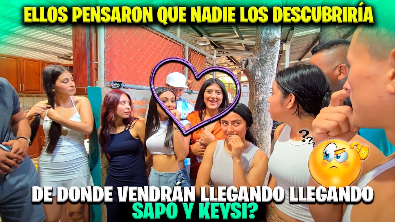 Miren como van llegando Sapo y Keysi. Miguel cuenta lo que hizo ese día de la vela