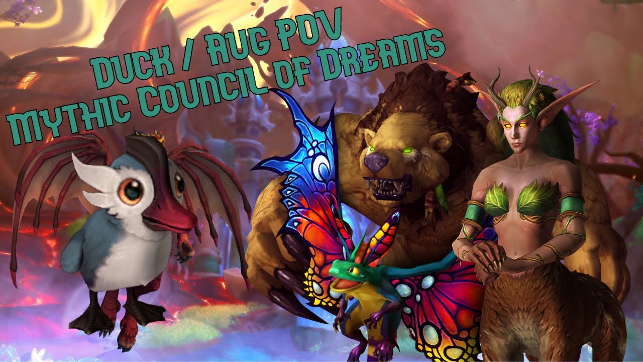Mythic Council of Dreams DUCK POV (barely Aug POV)