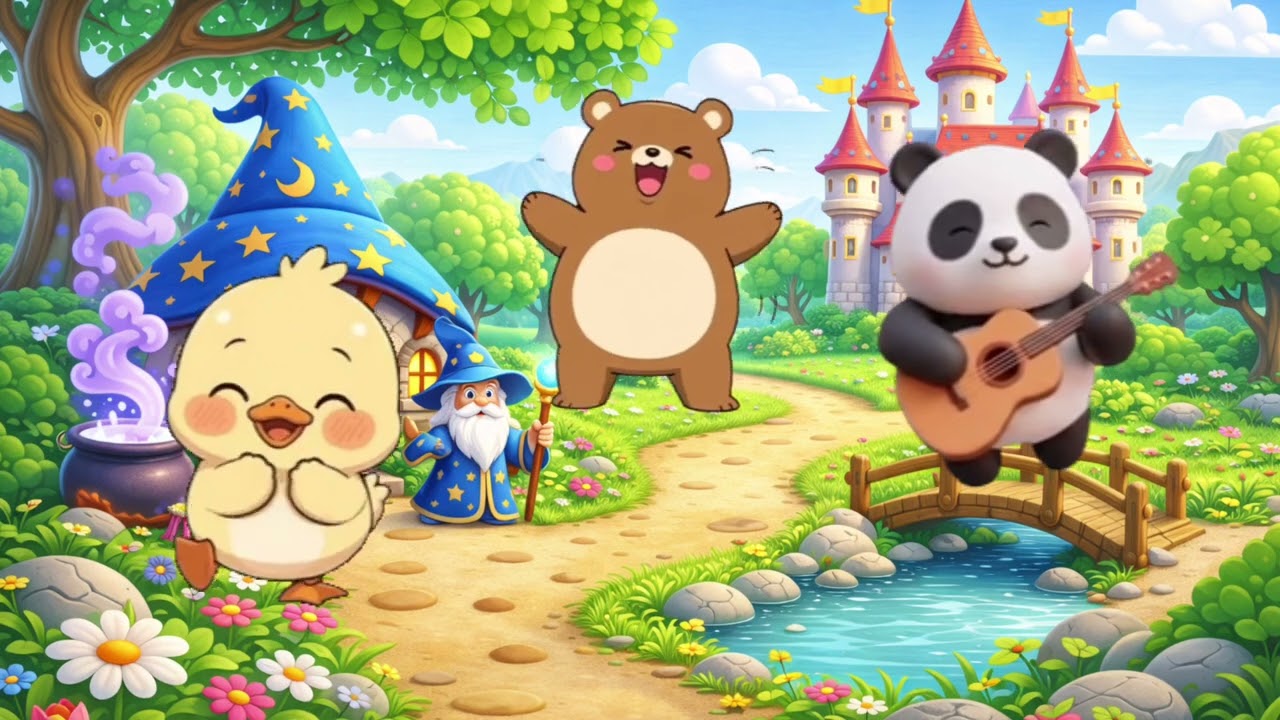 Learn with Music 🎶 Fun Kids Educational Video