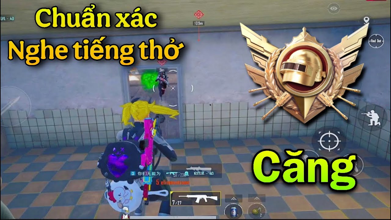 Địch cứ công là chết. Nghe tiếng thở rank siêu khó