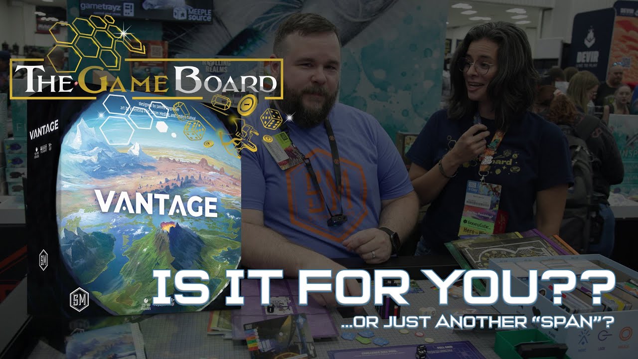 Inside Vantage: Stonemaier Games Explains It All at Gen Con!