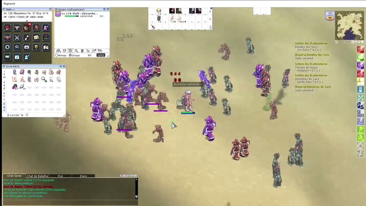 Ragnarok Online -Bro@Valhalla Bioquímico Canhão de protons