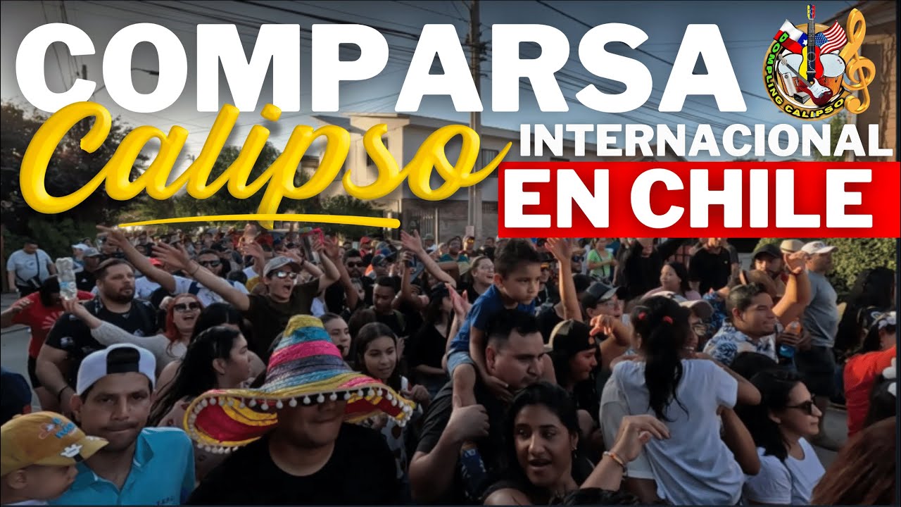 🔥DOMPLING CALIPSO EN SU PRIMERA COMPARSA INTERNACIONAL EN CHILE🥳