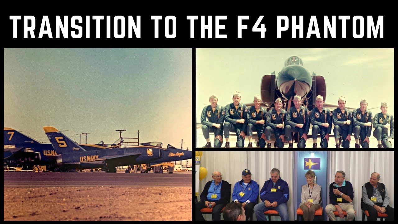 Blue Angels | Transition to the F4 Phantom | NEW Panel Discussion
