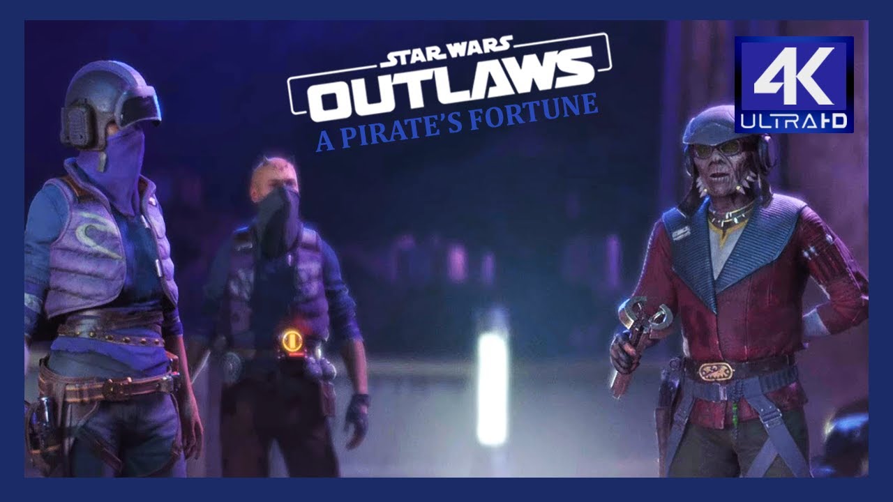 Star Wars Outlaws Gameplay | A Pirate's Fortune DLC Story (4K 60FPS PS5) No Commentary {Full Game}