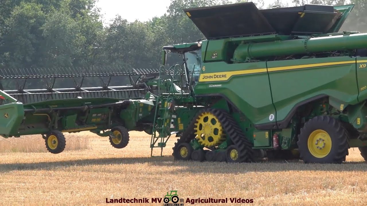 John Deere - Fendt - Hawe / Getreideernte - Grain Harvest   The Wohle Story  TB