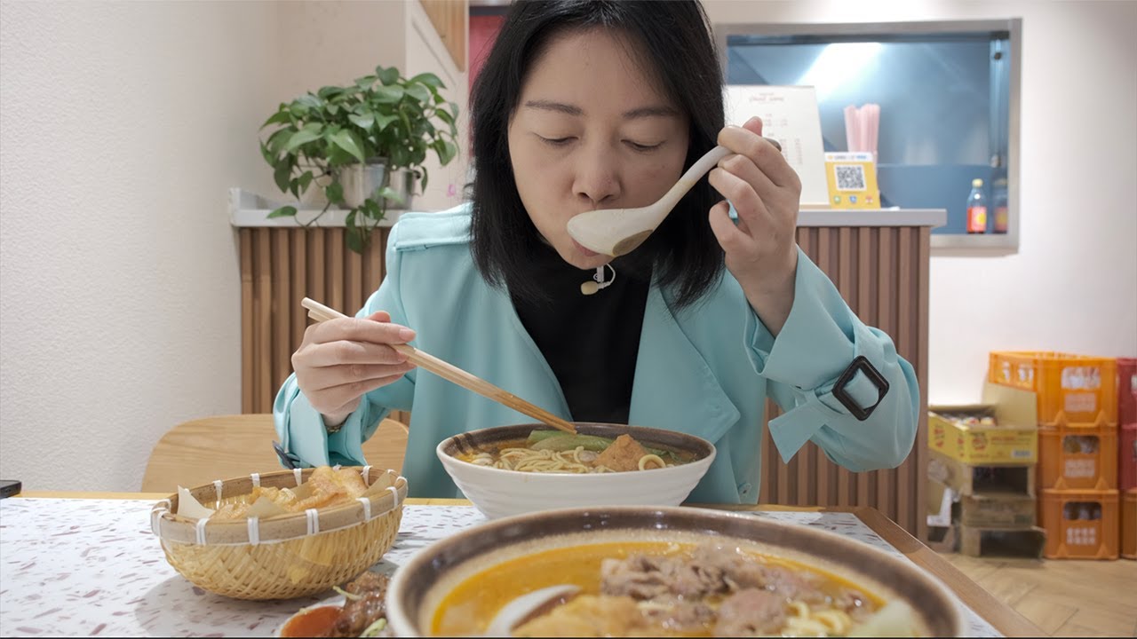 遍访昆山美食 从白天吃到天黑｜酒酿饼｜绿豆糕｜沙茶面｜大闸蟹｜花桥夜市｜Food trail in KunShan Jiangsu