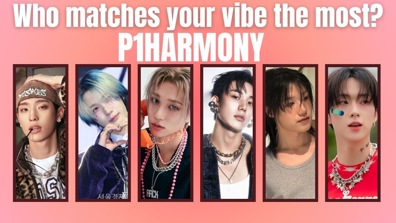 WHO MATCHES YOUR VIBE THE MOST P1HARMONY🪐👀?| Fun personality quiz