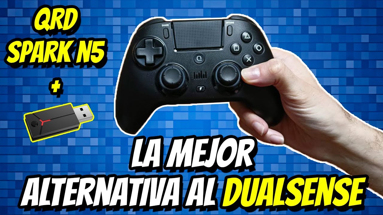 🎮¡QRD Spark N5!🎮 La MEJOR alternativa al DUALSENSE | PS5 PS4 PS3 PC Android IOS