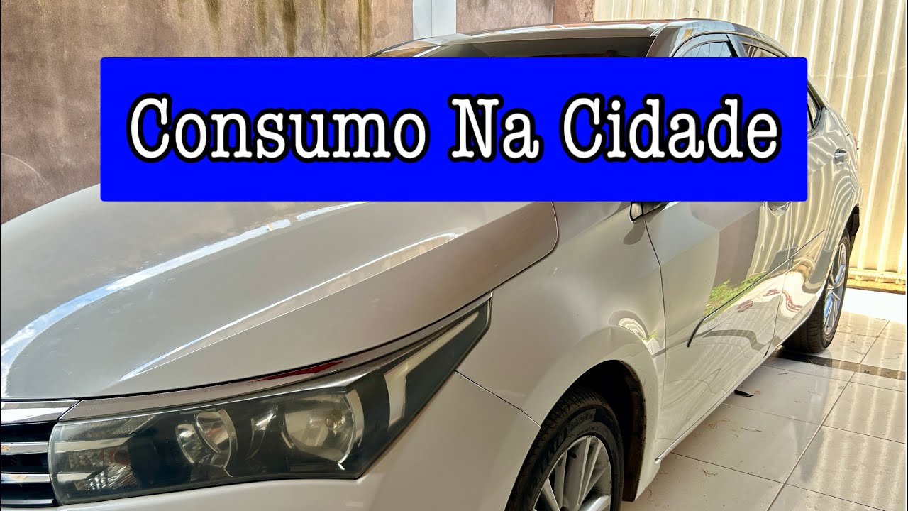 Consumo na cidade Corollão 2.0 XEI 2017