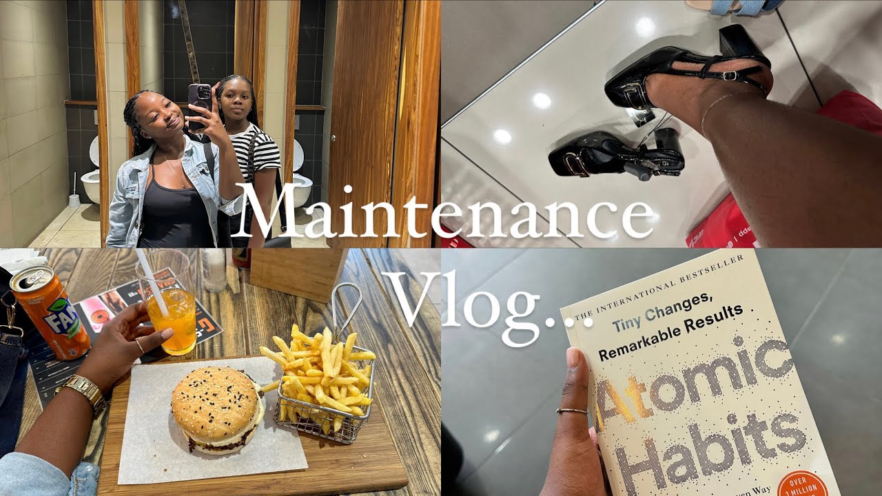 MAINTENANCE VLOG| HAIR| NAILS| BROWS| LASHES| MINI DATE| SHOPPING + HAUL| NAMIBIAN YOUTUBER 🇳🇦