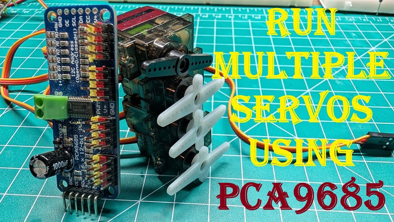Using PCA9685 With Arduino - Simple Step By Step For Beginners