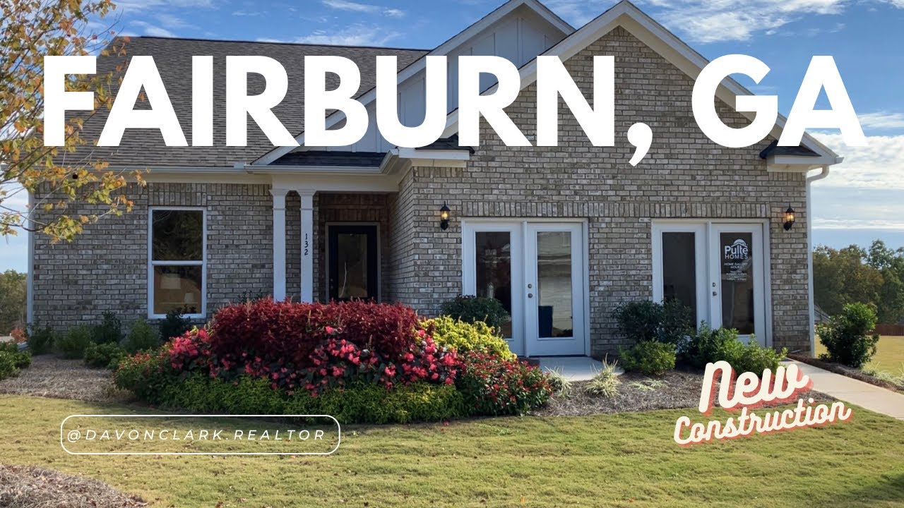 Tour This New Construction Home in Fairburn, GA #realestate #atlanta #youtubecontent