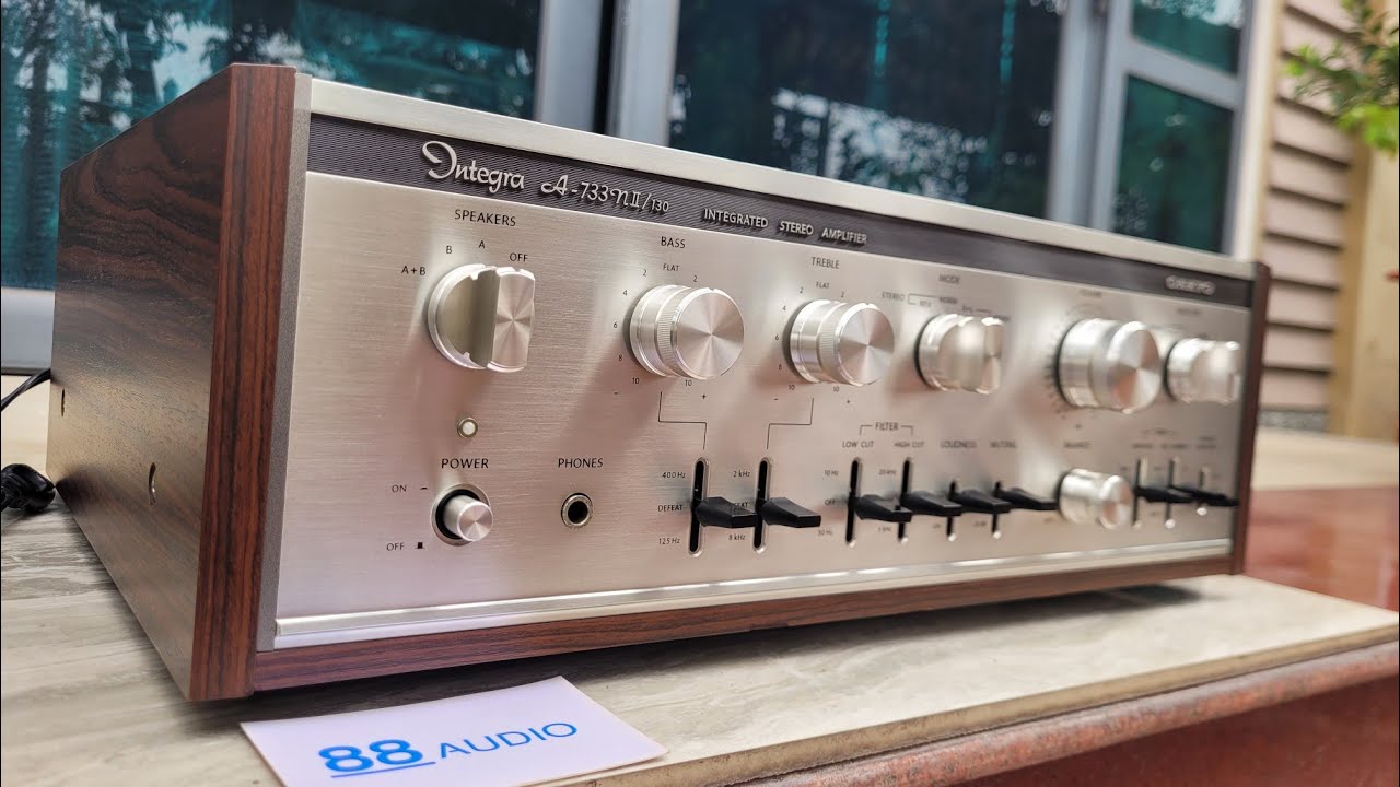 Dòng chữ ký ONKYO A-733Nii/130 đẹp leng keng,tiếng tốt..giá 4tr5