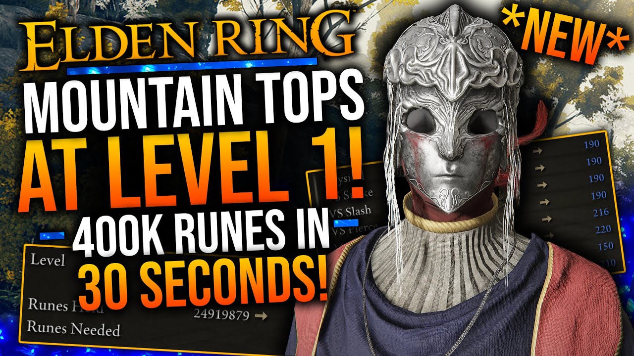 Elden Ring &mdash; глюк с пропуском рун! 400 тыс. рун за 30 сек.! НОВИНКА! Эксплойт! РАННЯЯ ИГРА! Без A...