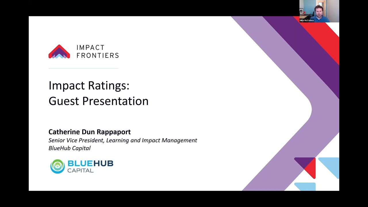 Impact Ratings with Catherine Dun Rappaport