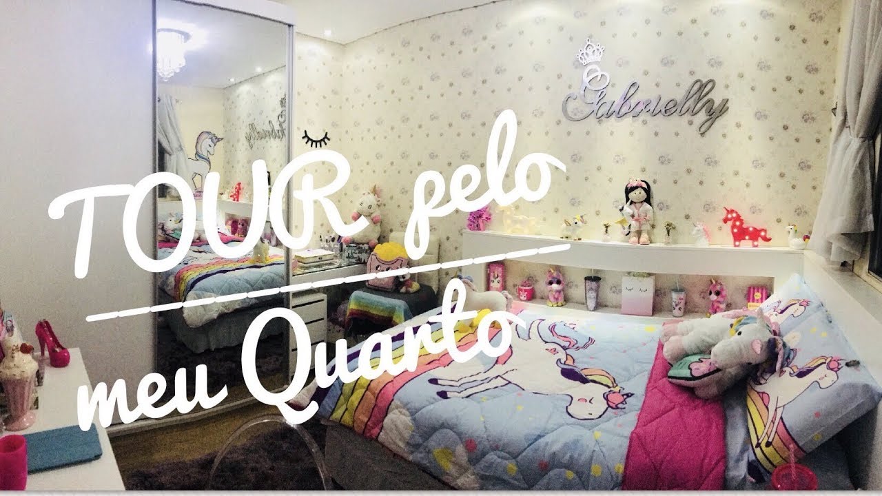 TOUR PELO MEU QUARTO 2017