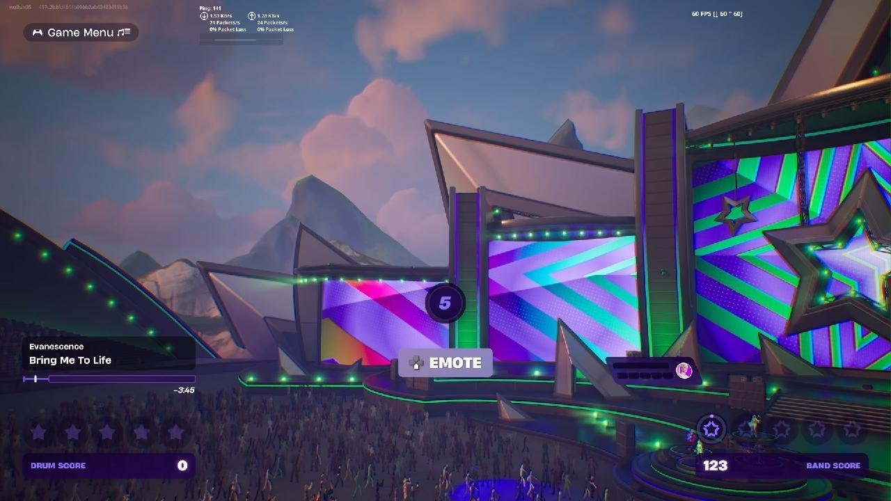Bring me back to life Drums 100% Fortnite festival