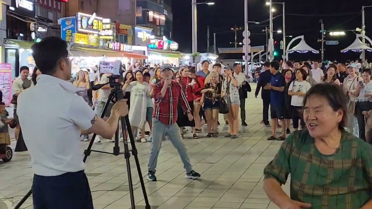 #해운대해수욕장 #버스킹 #한수성 #기프트데이 #힐링여행 #한여름밤축제