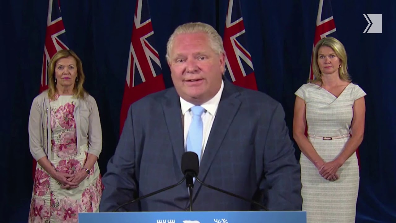 Premier Doug Ford says defunding the police is &ldquo;a massive, massive error.&rdquo;