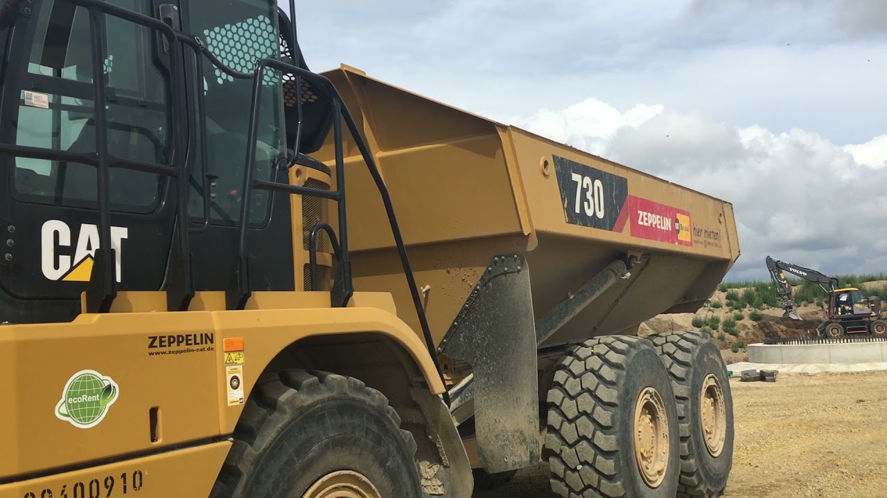 CAT 730 Articulated Dump Truck Walkaround