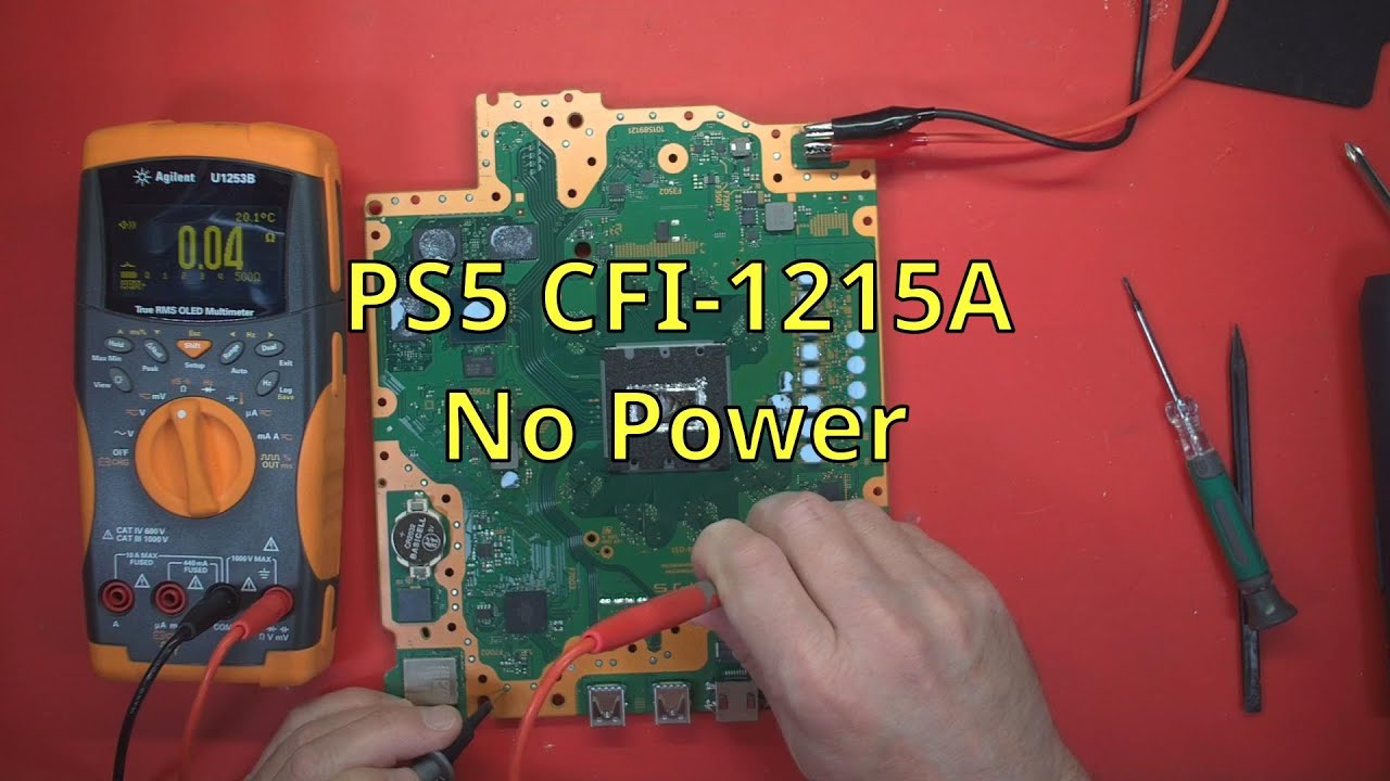 #175 Repair of PS5 CFI-1215A No Power