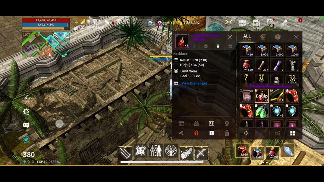 WYD MOBILE KR - 위드 M - Trying to upgrade Baldr Stamina necklace - 25-22-08