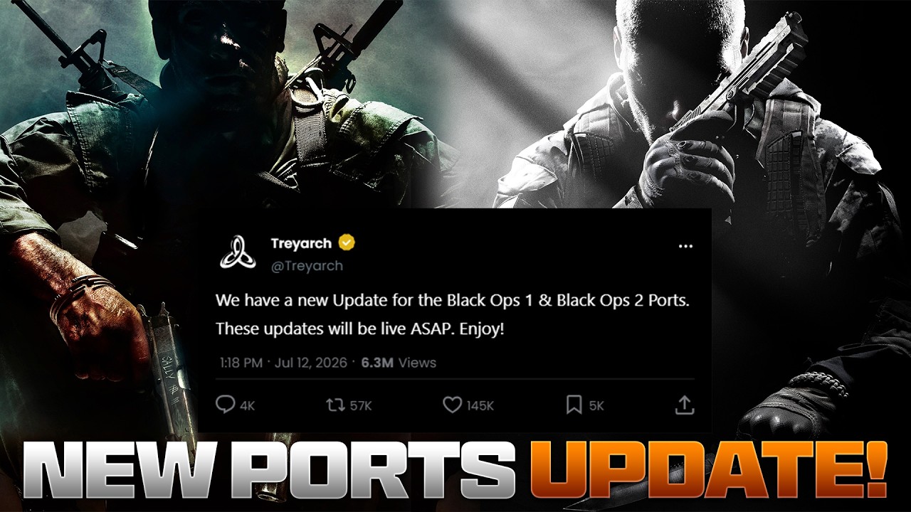 НЕОЖИДАННОЕ ОБНОВЛЕНИЕ портов Black Ops 1 и 2! (Подбор игроков, кроссплей и МНОГОЕ ДРУГОЕ!)