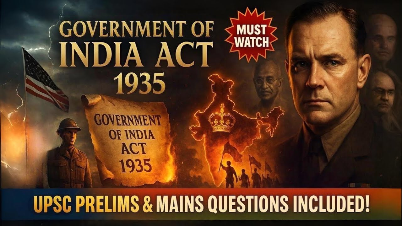 Government of India Act 1935 Explained | UPSC, SSC, PSC & Competitive Exams Must-Know Topic