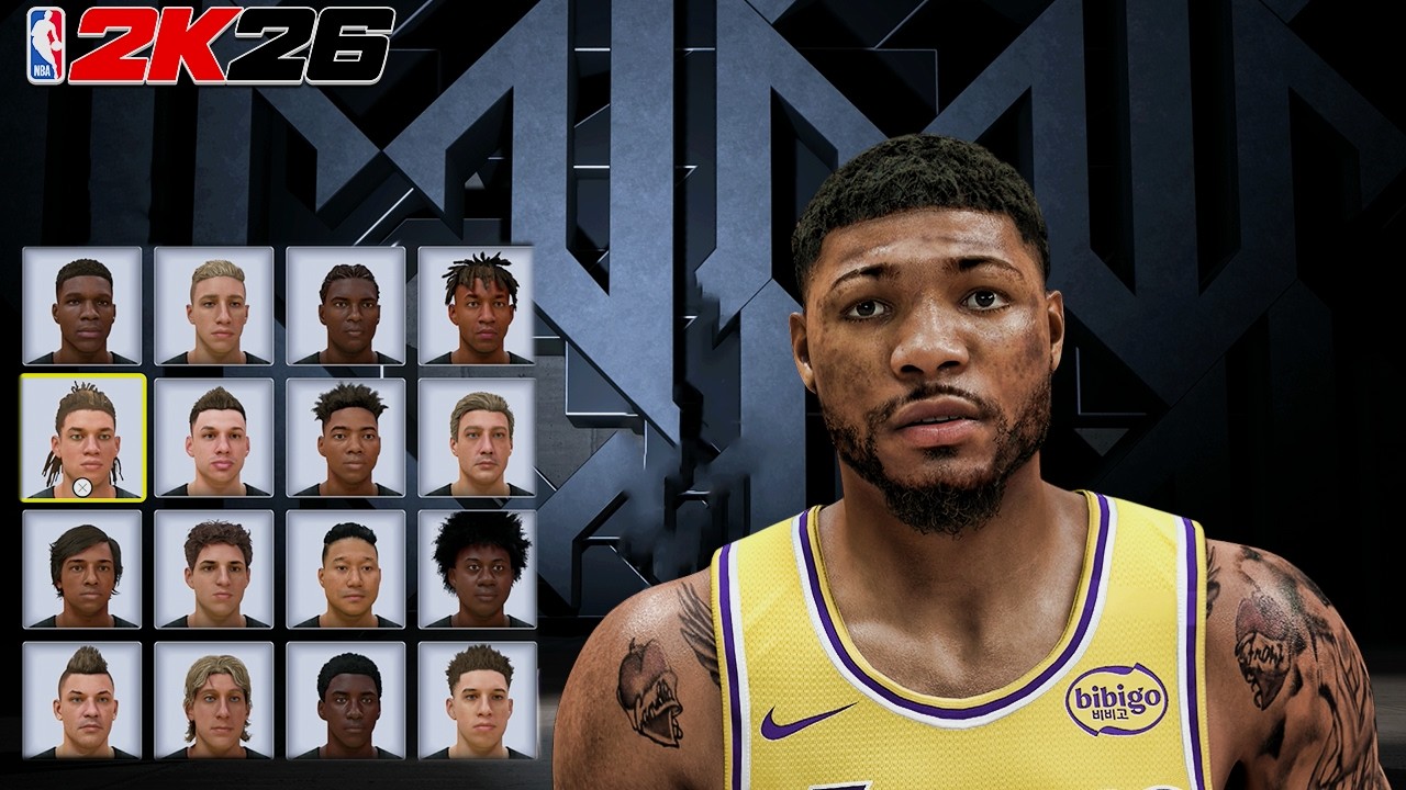 NBA 2K26 Best Marcus Smart Face Creation