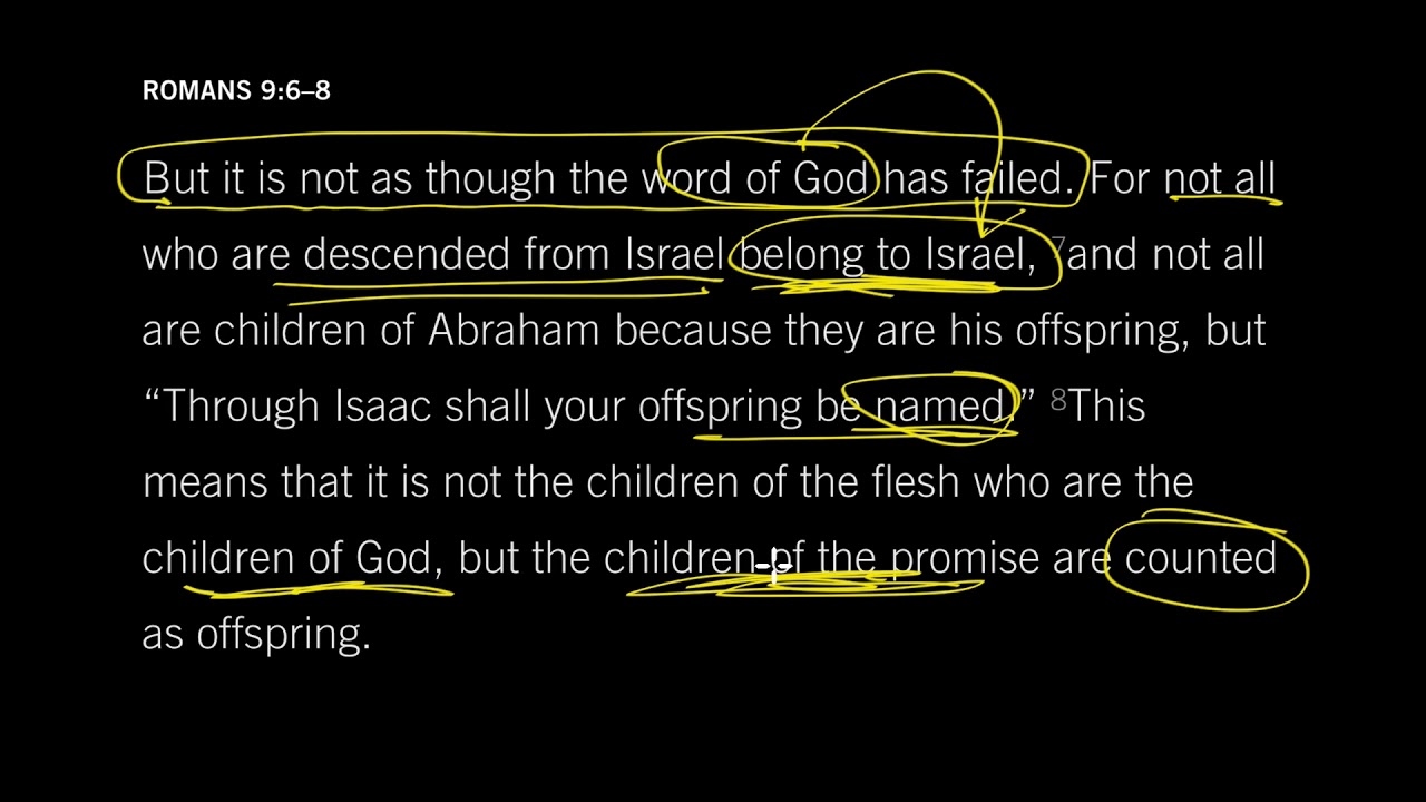 Jacob I Loved, But Esau I Hated: Romans 9:9–13, Part 1