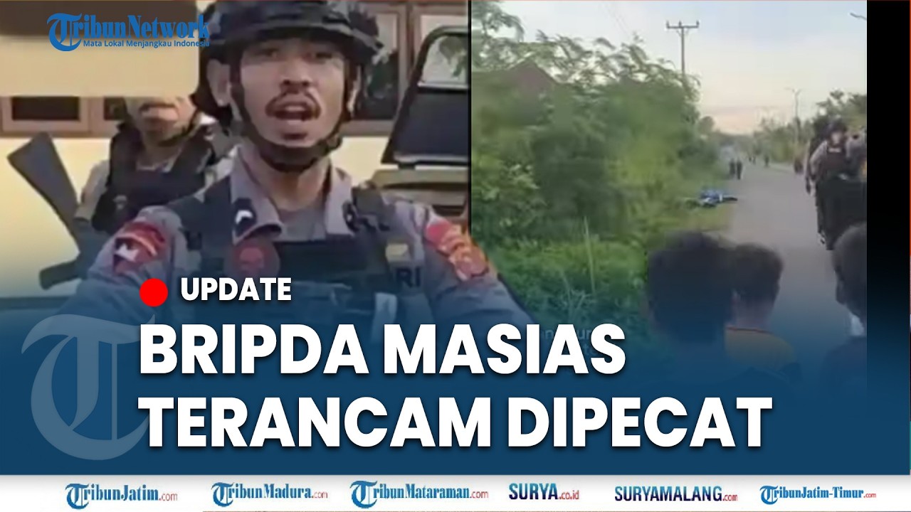 🔴DIDUGA PUKUL REMAJA HINGGA TEWAS, Bripda Masias Resmi Tersangka, Kini Terancam Dipecat